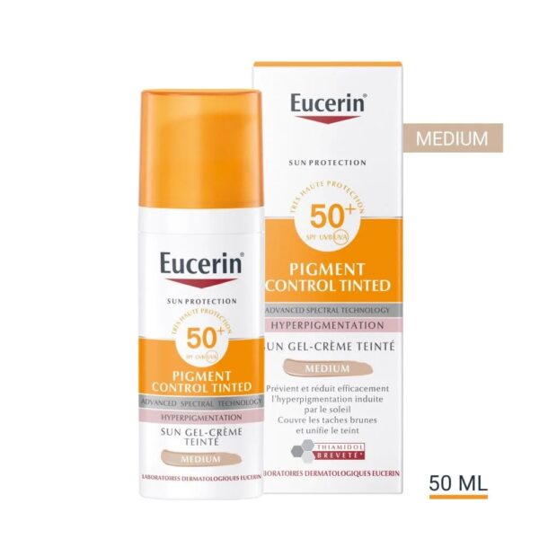 EUCERIN SUN PIGMENT CONTROL Gel-Crème Teinté SPF 50+