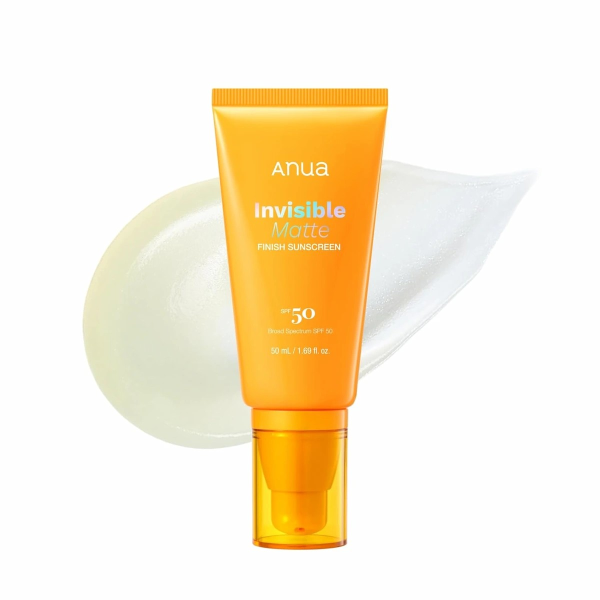 ANUA INVISIBLE MATTE FINISH SUNSCREEN 50ML