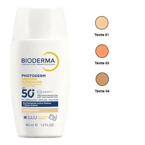 BIODERMA PHOTODERM SPF50 XDEFENSE ULTRA FLUID 40ML