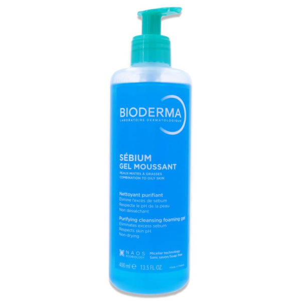 BIODERMA SEBIUM GEL MOUSSANT 400ML