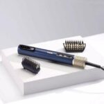 Brosse chauffante 1600 W – Technologie ionique – 3 vitesses – Plaques en céramique –Babyliss
