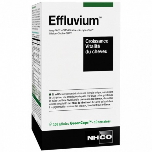 CROISSANCE VITALITE DE CHEVEUX EFFLUVIUM 168 GELULES