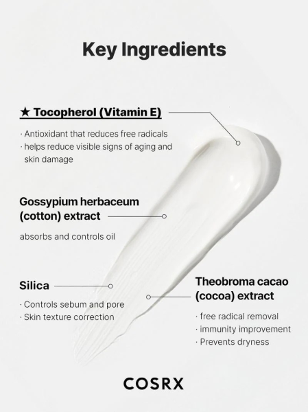 ECRAN COSRX VITAMINE E