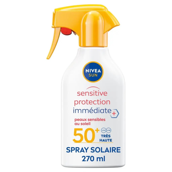 ECRAN TOTAL NIVEA SPF50 SENSITIVE PROTECTION IMMEDIATE 270ML