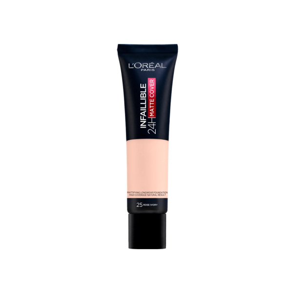 FDT MATT INFAILLIBLE L'OREAL 30ML N 25 IVOIRE ROSE