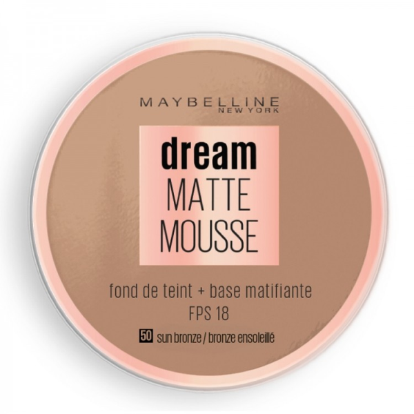 FDT MOUSSE DREAM MATTE MAYBELLINE 18ML N 50