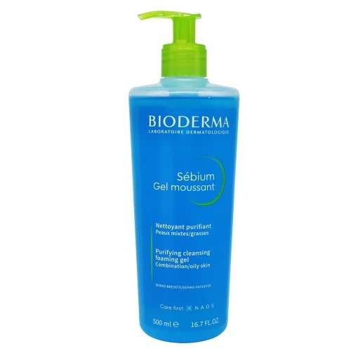 GEL MOUSSANT BIODERMA 500ML SEBIUM