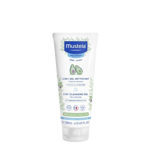 GEL NETOYANT 2 EN 1 CORPS ET CHEVEUX MUSTELA