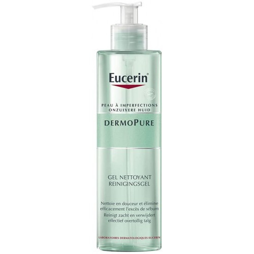 GEL NETOYANT EUCERIN 400ML DERMO PURE