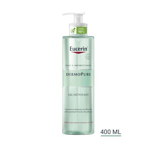 GEL NETOYANT EUCERIN 400ML DERMO PURE