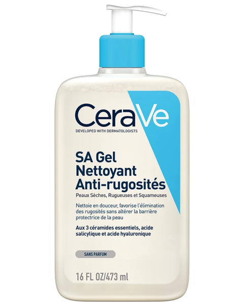 GEL NETTOYANT CERAVE 236 ML ANTI-RUGOSITES PEAUX SECHE