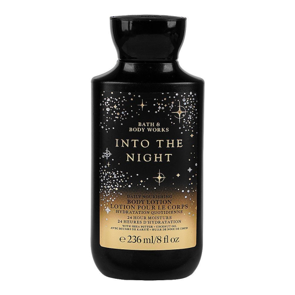 LAIT BATH AND BODY WORKS  236ML INTO THE NIGHT