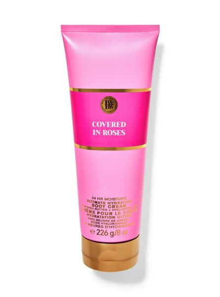 LAIT BATH AND BODY WORKS COVERED IN ROSES 226G