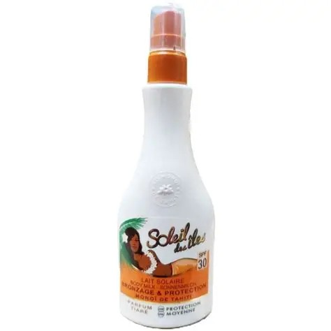 LAIT SOLEIL DES ILES BLANC MONOI TAHITI