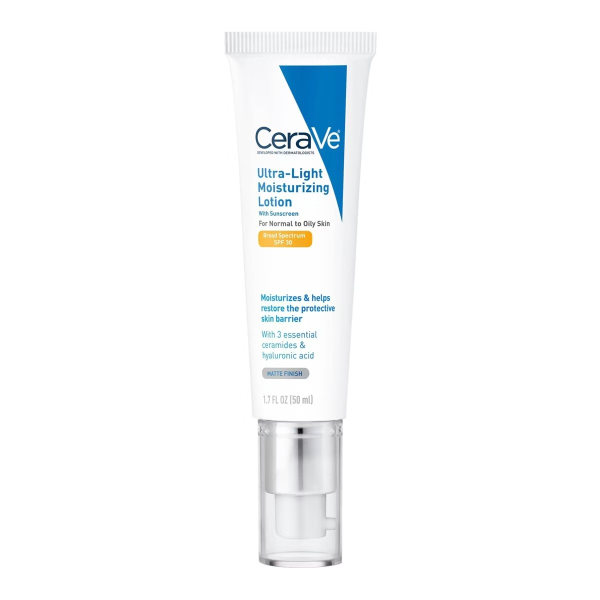 LOTION ULTRA LIGHT CERAVE 50ML MOISTURIZING 30