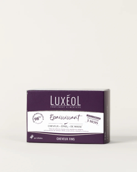 LUXEOL COMPRIMES CHEUVEUX FINS 90PCS