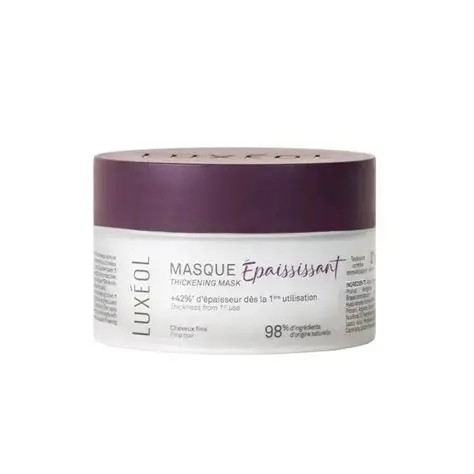 MASQUE CHEUVEUX FINS LUXEOL EPAISSISSANTE 200ML