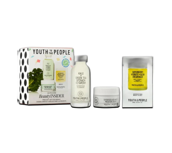 MINI COFFRET SEPHORA YOUTH TO THE PEOPLE 3PCS
