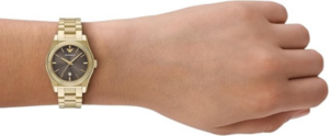 MONTRE AR11700 FOND MARRON
