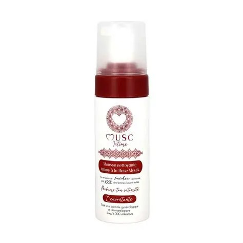 MOUSSE NETOYANTE MUSC INTIME  INTIME A LA ROSE MYSTIK 150ML