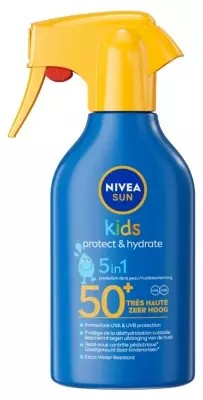 NIVEA ECRAN TOTAL KIDS PROTECT AND HYDRATE 5IN1 SPF50 270ML