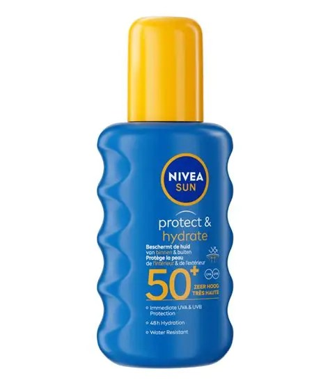 NIVEA ECRAN TOTAL PROTECT AND HYDRATE SPF50 200ML