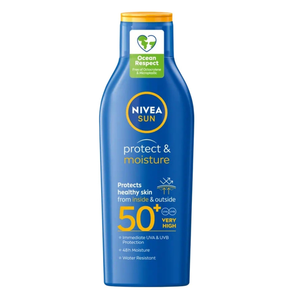 NIVEA ECRAN TOTAL PROTECT AND MOISTURE SPF50 200ML