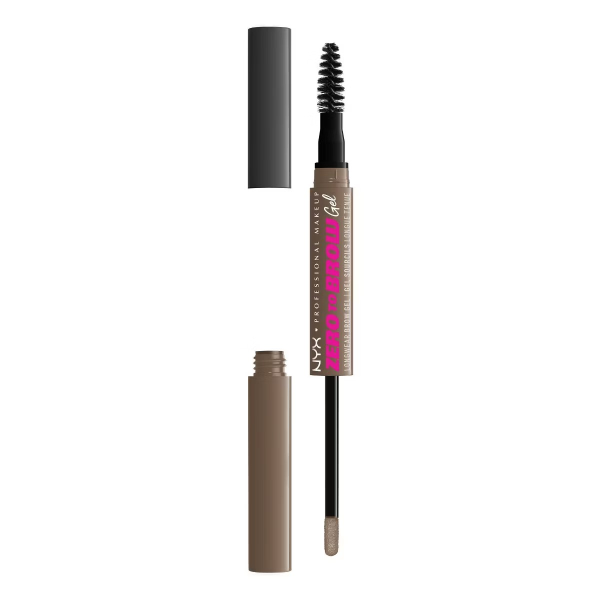 NYX ZERO TO BROW GEL ASH BROWN 2ML