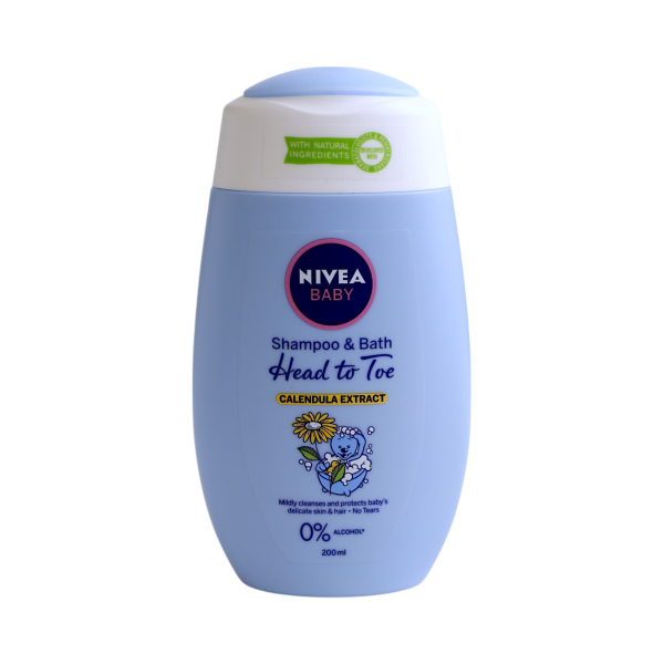 SHP BEBE NIVEA 2 EN1 200ML