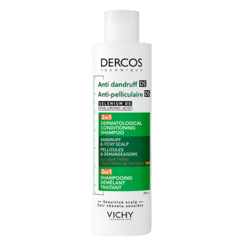 SHP DERCOS 200ML DANDRUFF & VICHY SCALP