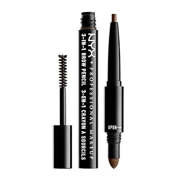 SOURCIL SOFT BROWN  3EN1 BROWN NYX