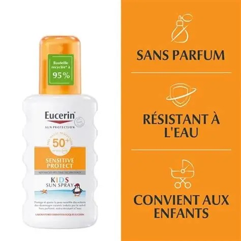 SUN SPRAY EUCERIN KIDS 200ML SENSITIVE +50SPF