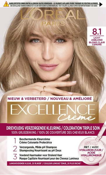 TEINTE L OREAL EXCELLENCE N 8.1