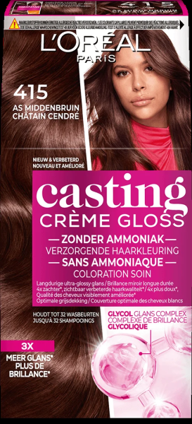 TEINTURE L OREAL CASTING N 415