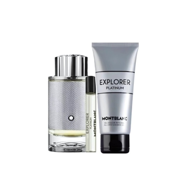 COFFRET MONBLANC PLATINIUM 3PCS