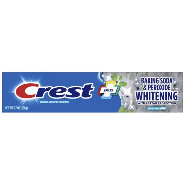 DENTIFRICE CREST BAKING SODA & PEROXIDE  161G