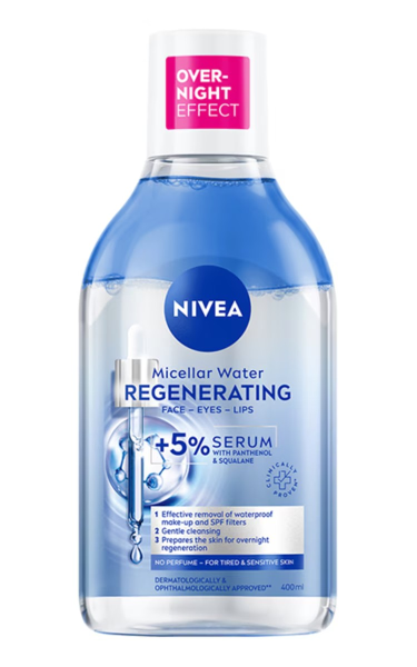 EAU MICELLAIRE NIVEA REGENERATING 400ML