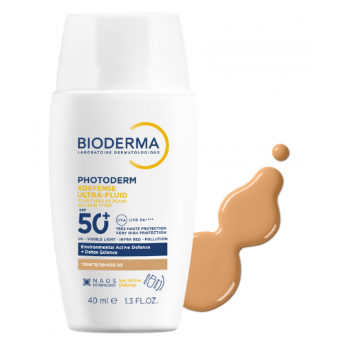 ECRAN TOTAL BIODERMA PHOTODERM XDEFENSE ULTRA FLUID SPF50 40ML