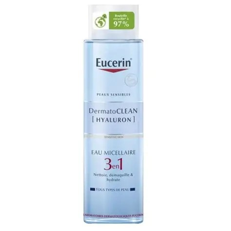 EUCERIN DERMATO CLEAN 3EN1 HYALURON 400ML