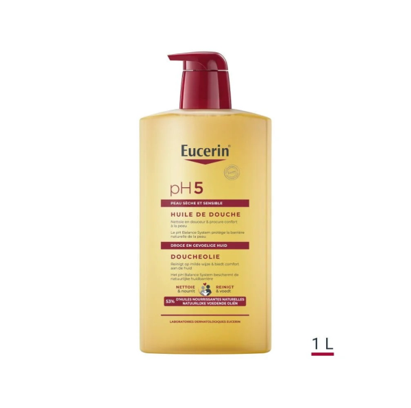 EUCERIN HUILLE DE DOUCHE PH5 1L