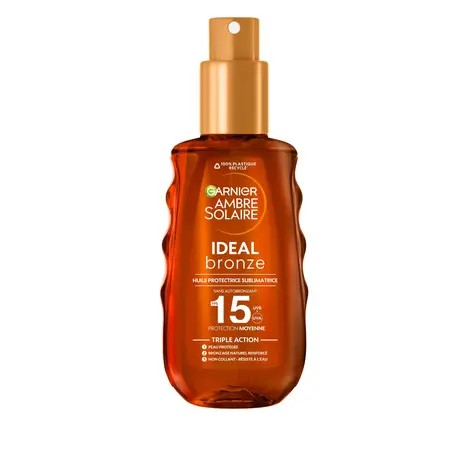 HUIL GARNIER SOLAIR IDEAL BRONZE 15
