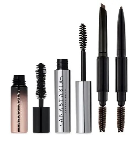KIT DARK BROWN NATURAL & POLISHED STARTER ANASTASIA 4PCS