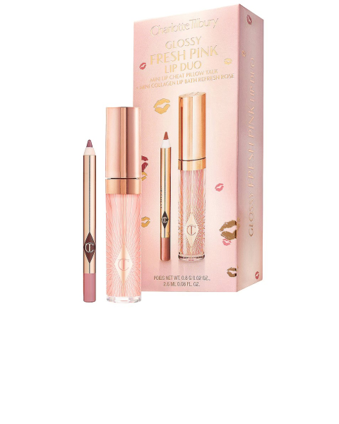 KIT FRESH PINK GLOSSY CHARLOTTE TILBURY 2PCS
