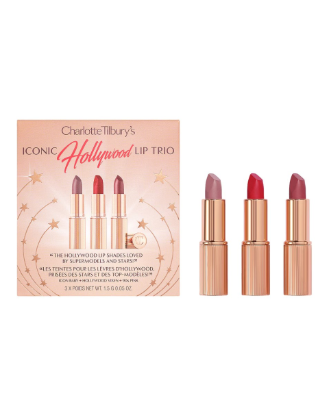 KIT HOLLYWOOD ROUGE A LEVRE TRIO CHARLOTTE TILBURY