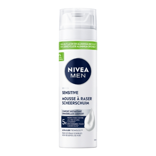 MOUSSE A RASER PEAU SENSIBLE NIVEA 200ML