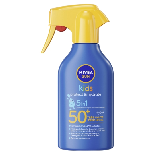 NIVEA ECRAN TOTAL KIDS PROTECT AND HYDRATE 5IN1 SPF50 270ML