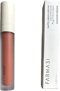 ROUGE A LEVRES N03 MATTE LIQUIDE FARMASI 4ML