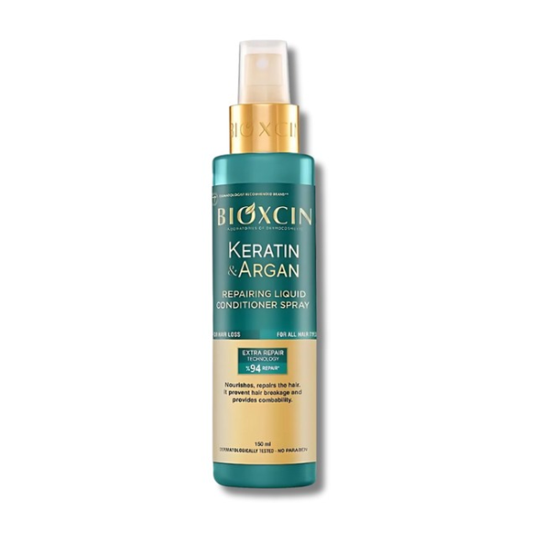 SOIN CHEVEUX KERATIN & ARGAN BIOXCIN 150ML