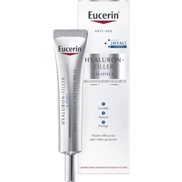 SOIN CONTOUR YEUX EUCERIN 15ML HYALURON-FILLER