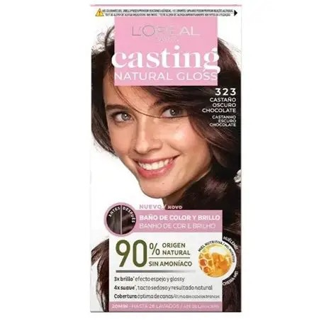 TEINTURE LOREAL CASTING NATURAL GLOSS N323